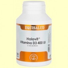 Holovit Vitamina D3 400 UI - 180 cápsulas - Equisalud