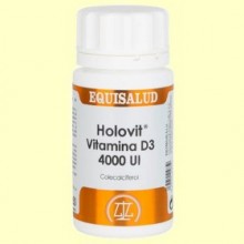 Holovit Vitamina D3 4000 UI - 50 perlas - Equisalud