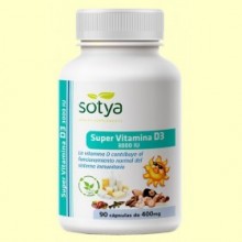 Super Vitamina D3 - 90 cápsulas - Sotya