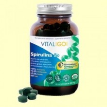 Spirulina Bio Vital Go - 120 comprimidos - Herbora