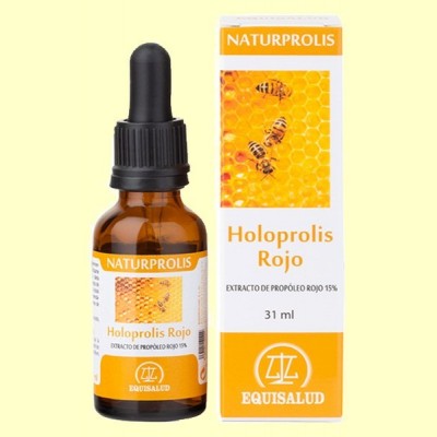 Holoprolis Rojo - Extracto de Propóleo - 31 ml - Equisalud