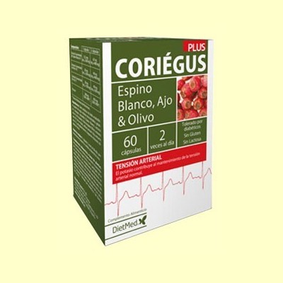 Coriégus - Sistema Cardiovascular - 60 cápsulas - Dietmed
