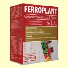 Ferroplant - Hierro y Vitaminas - 60 comprimidos - Dietmed