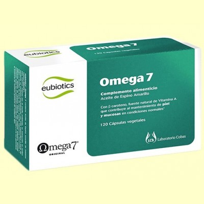 Eubiotics Omega 7 - 120 cápsulas - Laboratorio Cobas