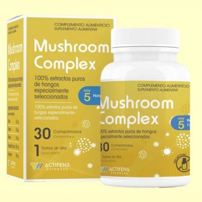 Mushroom Complex - Actifens - 30 comprimidos - Herbora