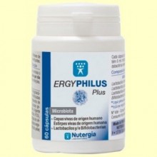 Ergyphilus Plus - Flora probiótica - 60 cápsulas - Nutergia