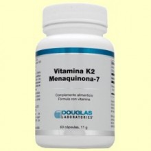 Vitamina K2 Menaquinona-7 - 60 cápsulas - Laboratorios Douglas