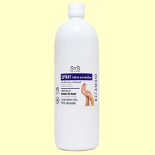 Recambio Spray Hidroalcóholico con Aloe Vera y Pantenol - 1 litro - Laboratorio SyS