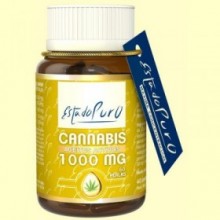 Cannabis 1000 mg Aceites activos - Estado Puro - 60 perlas - Tongil
