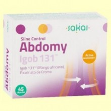 Sline Control Abdomy Igob131 - 45 cápsulas - Sakai
