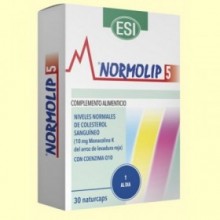 Normolip 5 - Colesterol - 30 cápsulas - Laboratorios ESI