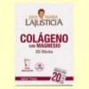 Colágeno con Magnesio Sabor Fresa - 20 sticks - Ana Maria Lajusticia