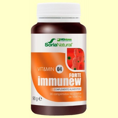 Immunew Forte - Sistema Inmunitario - 90 comprimidos - MGdose Soria Natural