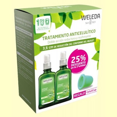 Anticelulítico Tratamiento Natural y Bio de Abedul - 2x100 ml - Weleda