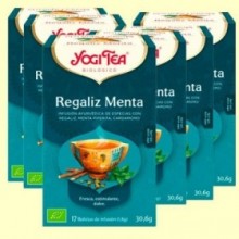 Regaliz Menta Bio - Pack 6 x 17 infusiones - Yogi Tea