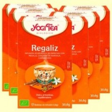 Regaliz Bio - Pack 6 x 17 infusiones - Yogi Tea