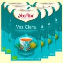 Voz Clara Bio - Pack 6 x 17 infusiones - Yogi Tea