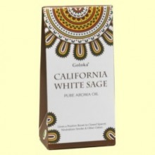 Aceite Aromático California White Sage - Salvia Blanca - 10 ml - Goloka