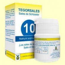Tegorsal Nº 10 Natrium Sulphuricum - Sulfato Magnésico - 350 comprimidos - Laboratorios Tegor
