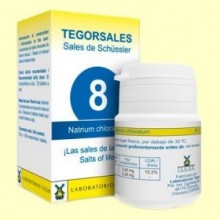 Tegorsal Nº 8 Natrium Chloratum - Cloruro sódico - 350 comprimidos - Laboratorios Tegor