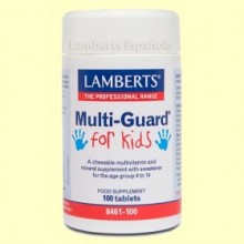 MultiGuard® For Kids - 100 tabletas - Lamberts