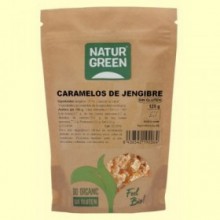 Caramelos de Jengibre - 125 gramos - NaturGreen