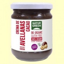 Crema de Avellanas y Cacao Bio - 200 gramos - NaturGreen