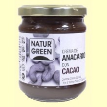 Crema de Anacardo con Cacao Bio - 200 gramos - NaturGreen