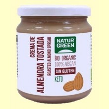 Crema de Almendra Tostada Bio - 250 gramos - NaturGreen