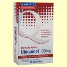 Ubiquinol 100 mg - 60 cápsulas - Lamberts