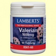 Valeriana 1.600 mg - 60 tabletas - Lamberts