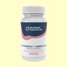 Vitaminas y minerales - 30 cápsulas - Nutrinat Evolution