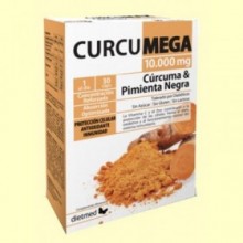 Curcumega - 30 cápsulas - DietMed
