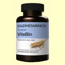 ViteBin - Vitamina E - 30 cápsulas - Enzime Sabinco