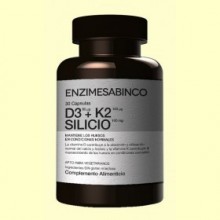 D3 K2 y Silicio - 30 cápsulas - Enzime Sabinco