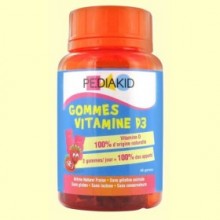 Gominolas Vitamina D3 - 60 ositos - Pediakid