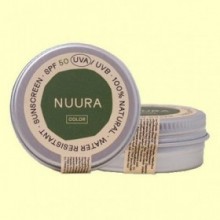 Pantalla solar facial color SPF50 - 18 ml - Nuura