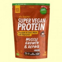 Super Vegan Protein Chocolate y Melena de León - 400 gramos - Iswari