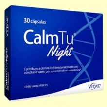 CalmTu Night - Melatonina - 30 cápsulas - Vitae