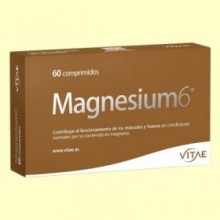 Magnesium6 - 60 comprimidos - Vitae