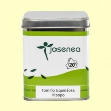 Tomillo Equinácea Hisopo Bio - 20 pirámides - Josenea