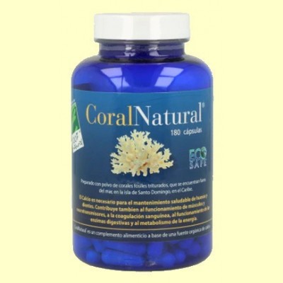 Coral natural - 180 cápsulas - 100% natural