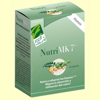 NutriMK7 Huesos - 60 Cápsulas - 100% Natural