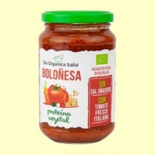 Salsa de tomate boloñesa vegana - 325 ml - Bio Organica Italia