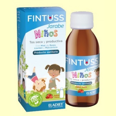 Fintuss Jarabe Niños Tos - 140 ml - Eladiet