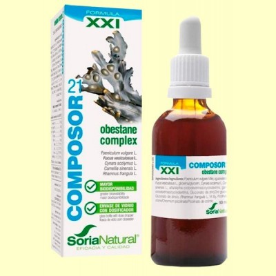 Composor 21 Obestane Complex S XXI - 50 ml - Soria Natural