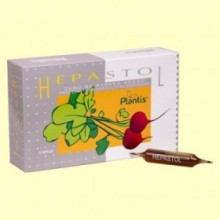 Hepastol - Rábano Negro - 20 ampollas de 10 ml - Plantis