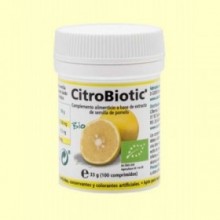 Citrobiotic Bio - Extracto de semilla de pomelo - 100 comprimidos - Sanitas
