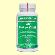 Ginkgo Vit AB Complex 6000 - 30 tabletas - Airbiotic