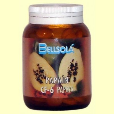 Papaín CF-6 - Papaya - Bellsola - 100 comprimidos